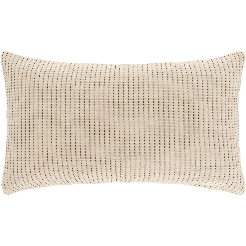 Pick Stitch Matelasse Sham, Natural, King