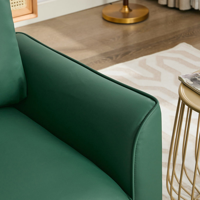Nordic Retro Luxury 2pc for Fireplace, balcon - Chaise simple confortable et relaxante avec coussins moelleux respirants