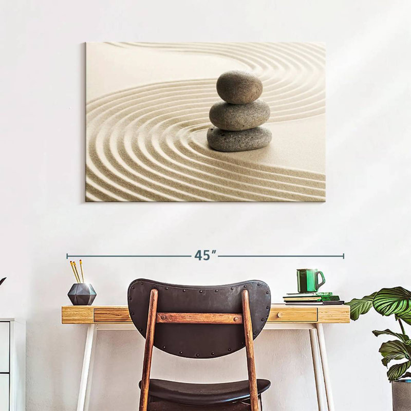  «Zen Pebble Stack, H 26 po x l 39 po