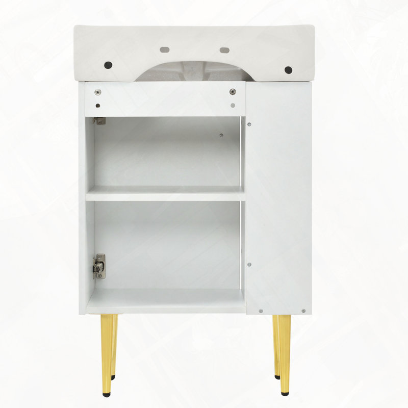 Meuble-lavabo pour installation simple