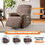 Housse pour canapé inclinable et extensible 3 pièces Wald-347596139