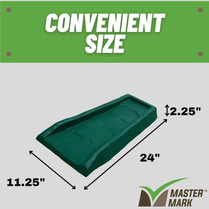 Master Mark Plastics Weather Resistant Plastic Diverter, Green