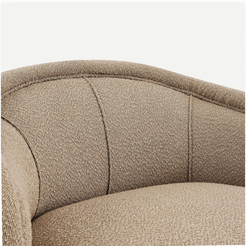 Fauteuil d'appoint Amanda Beige