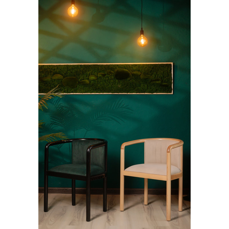 Alton Dining Chair, Matte Black, Teal