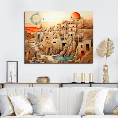 «Native Glorious City Landscape I», reproduction sur toile