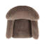 Amelie Chair-Beige Shearling-323968260