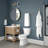 Delta Nicoli Wall Mount Square Closed Towel Ring Bath Hardware Accessory
