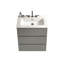 Meuble-lavabo avec lavabo et 3 trous pour robinet TIA-358934414-358934410