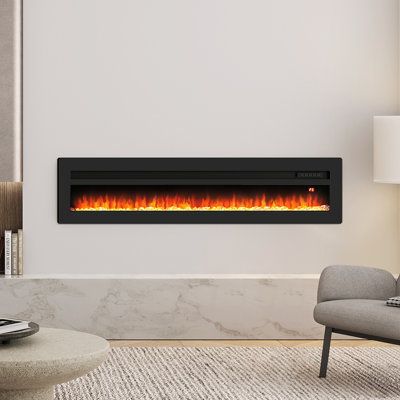 Wyndham Wade Logan Electric Fireplace with 5120 BTU