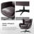 Arcana Modern Faux Leather Swivel Wingback Chair-303155190