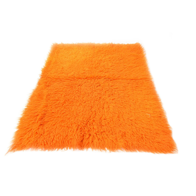 Tapis orange Parra