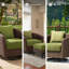 Chaise longue pivotante avec coussin Patrica