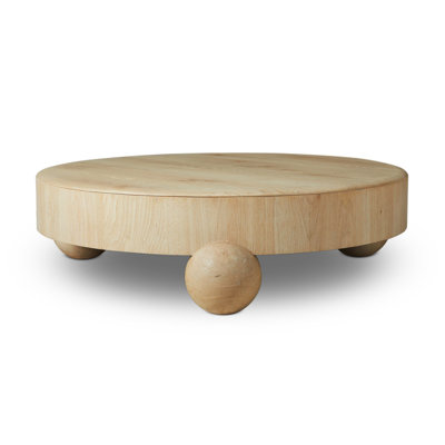 Raul Coffee Table 42"-American White Oak Veneer