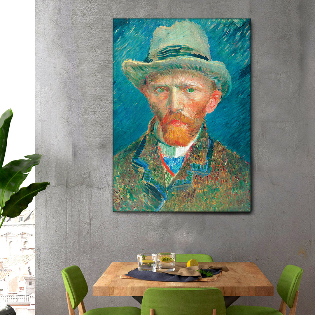 Leinwandbild Self-Portrait 2 von Vincent Van Gogh