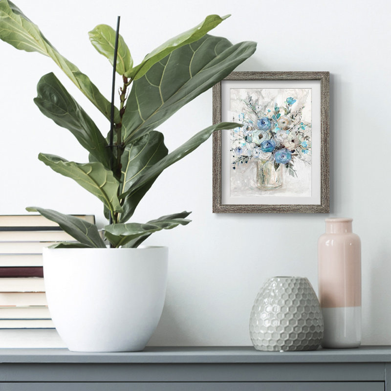 Toile tendue Emerald Ice I - galerie, H 19,5 po x l 16,5 po, Vieilli