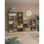 Jago 173cm H x 120cm W Geometric Bookcase-80165070