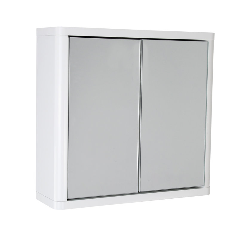Kennia 420mm x 400mm Surface Mount Mirror Cabinet
