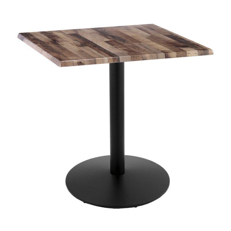 36" Tall, Indoor/Outdoor Table, 30" L x 30" W, Rustic