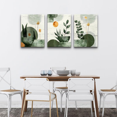 3 Piece Wrapped Canvas Print