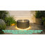 Outdoor Heart-Shaped Fountain Water Feature Decoration - Concrete-Effect Courtyard Pool Landscaping With Lights, Water Pump And Pebbles, Suitable For Terrace, Pond, Courtyard And Home Decoration (, Dimensions: 17.8"H*17.8"L*11.8"W)-243283900