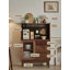 Solid Wood Cavity Board One-Piece Against The Wall Multifunctional Storage Food Cabinet