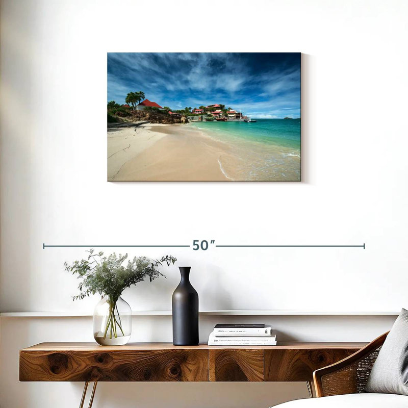 Gillard St. Barts Island, H 20 po x l 30 po