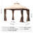10 Ft. W x 13 Ft. D Metal Patio Gazebo