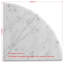 9.1" x 9.1" Marble Singular Wall and Floor Use Tile