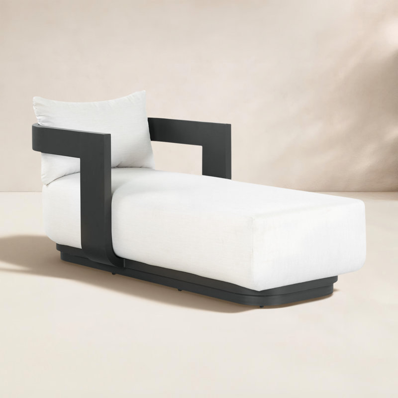 Bain de soleil en aluminium Leilani