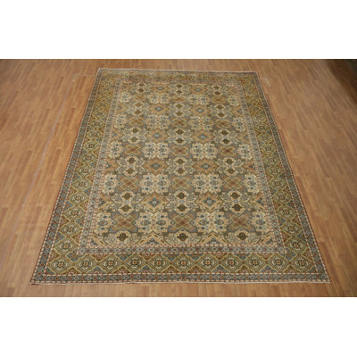 Geometric Vintage Traditional Large Rug 10x14