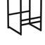 Ensemble de 2 tabourets de bar rembourrés en velours moderne avec repose-pieds et dossier-1256211368-1256211373