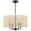 Lustre tambour 4 lumières Cibecue