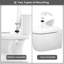 Toilet Seat Soft Close, Quick Release Adjustable, O-Shape Toilet Seat, Duroplast Plastic