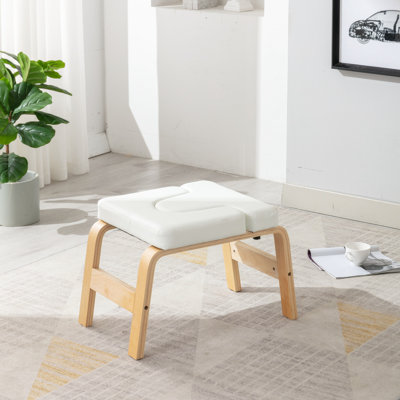 Banc rembourré en similicuir Overlea