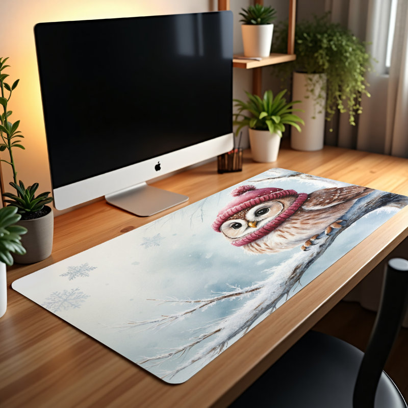 Polyester Desk Pad, 23.6x13.8