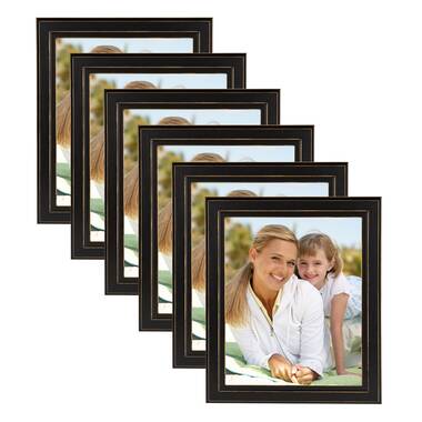 Wood Picture Frame - Set of 6