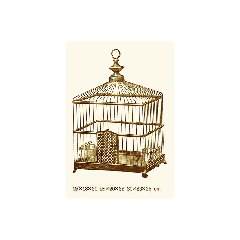 « orney brown », impression en forme d’oiseau, H 42 po x l 28 po x P 1,5 po