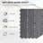 Outsunny Interlocking Deck Tiles