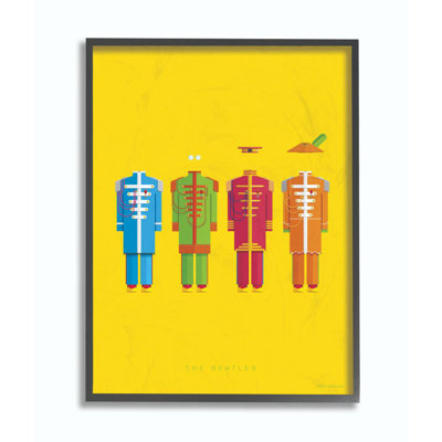 «The Beatles Famous People Char certaine Fashion Design», impression sur toile