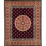 Hand-Knotted High-Quality Red Area Rug