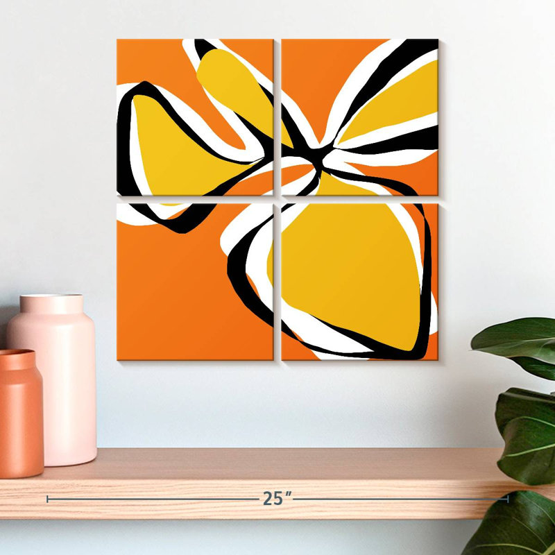 Oh So Pretty - jaune, H 18 po x l 18 po