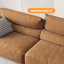 Canapé 86,61 po Caramel Brown-129447864
