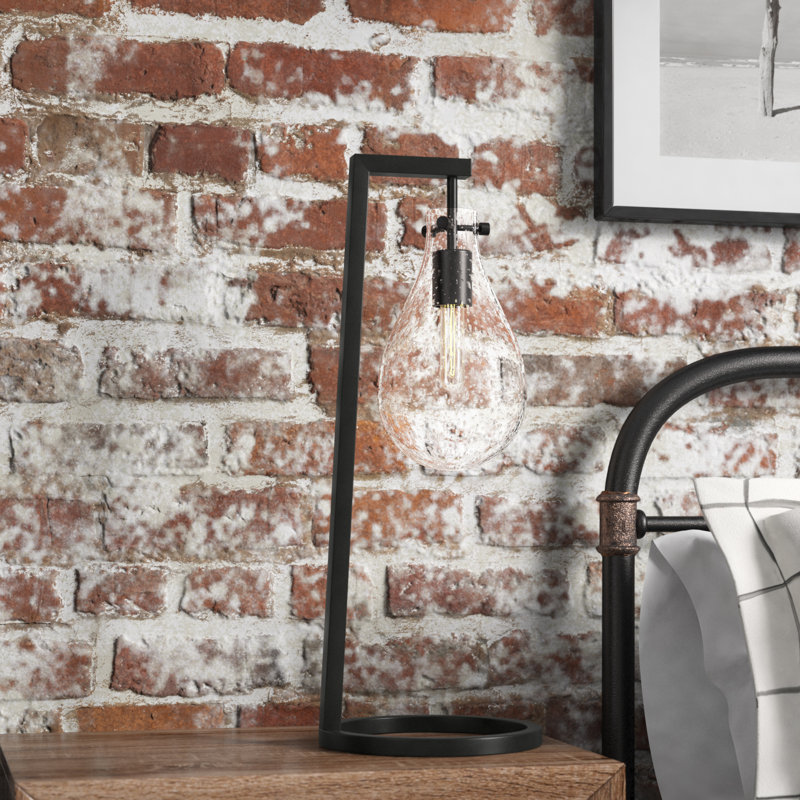 Lampe de table noire 25 po Weston