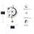 Modern Pendulum Wall Clock-651935696