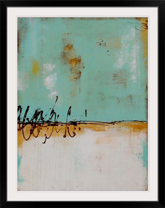 « double peaks ii » par erin ashley, impression, H 36 po x l 27 po x P 1,5 po, Toile