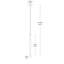 Luminaire suspendu cylindrique à 1 lumière DEL Bowning-1039442576-1005661733