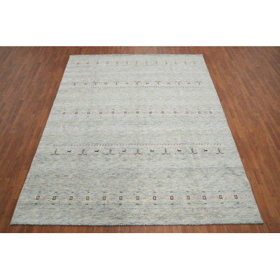 Tribal Gabbeh Style Handmade Area Rug 8x10