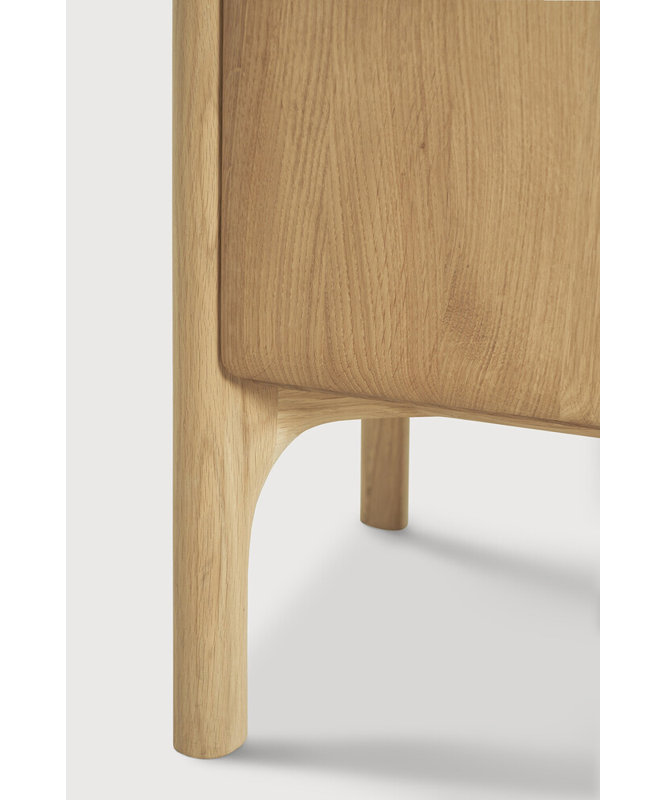 Pi 69'' W Solid Wood Sideboard, Oiled Oak
