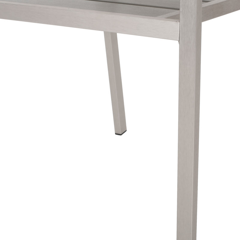 Chaise de patio Duong, Gris