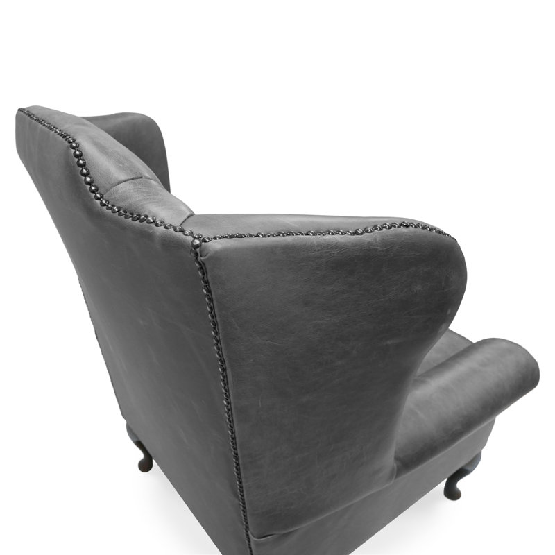 Dellaquila Upholstered Accent Chair, Grey